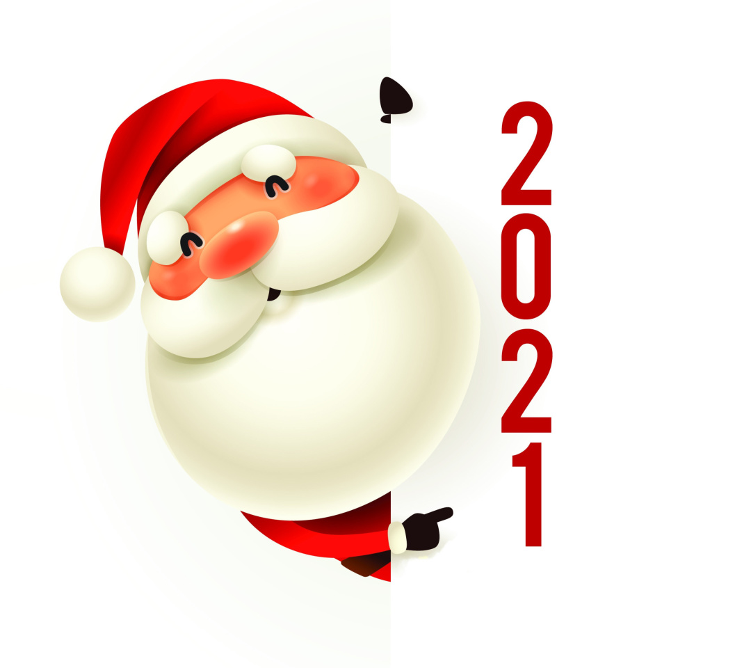 Обои New Year 2021 Сard 1080x960