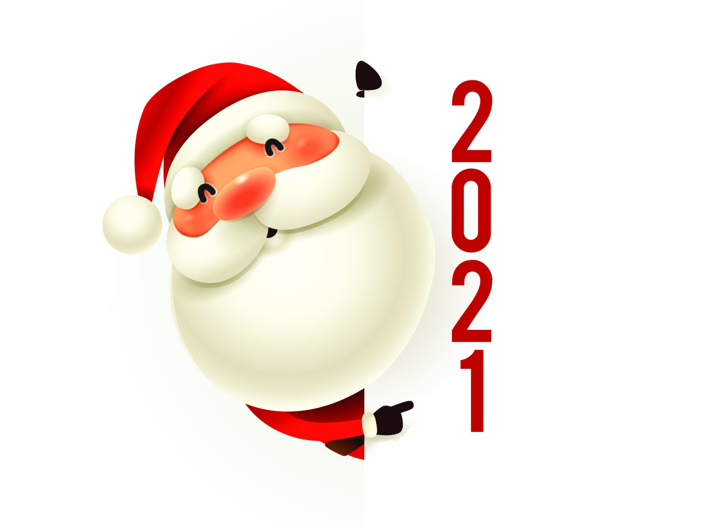 Обои New Year 2021 Сard 1400x1050