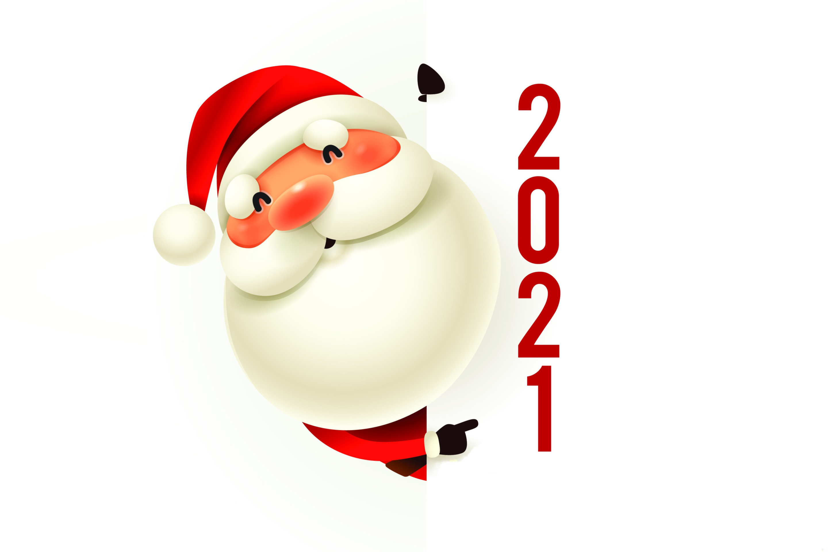 Screenshot №1 pro téma New Year 2021 Сard 2880x1920