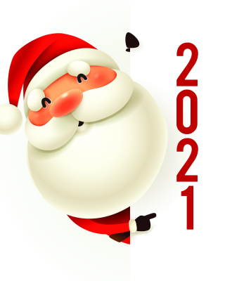 New Year 2021 Сard - Fondos de pantalla gratis para Nokia X3-02