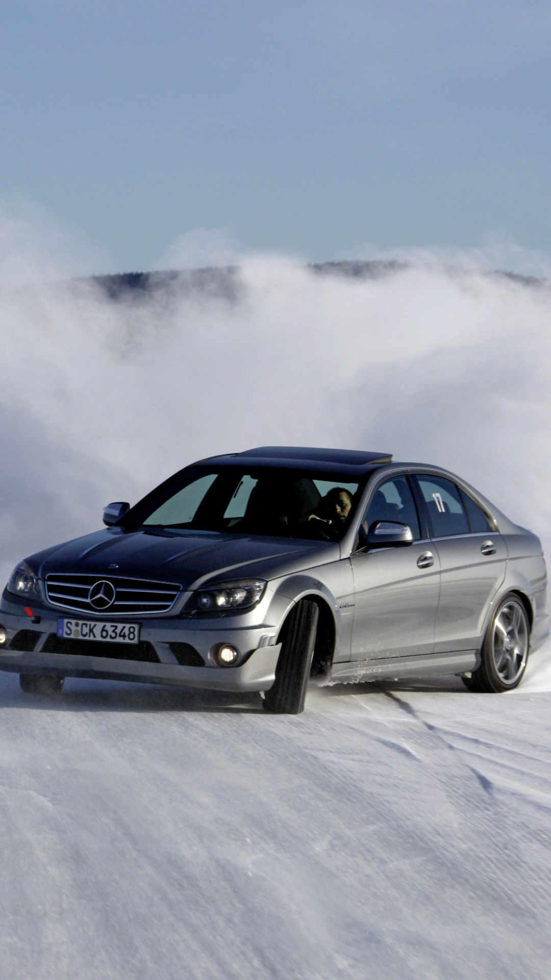 Screenshot №1 pro téma Mercedes Snow Drift 1080x1920