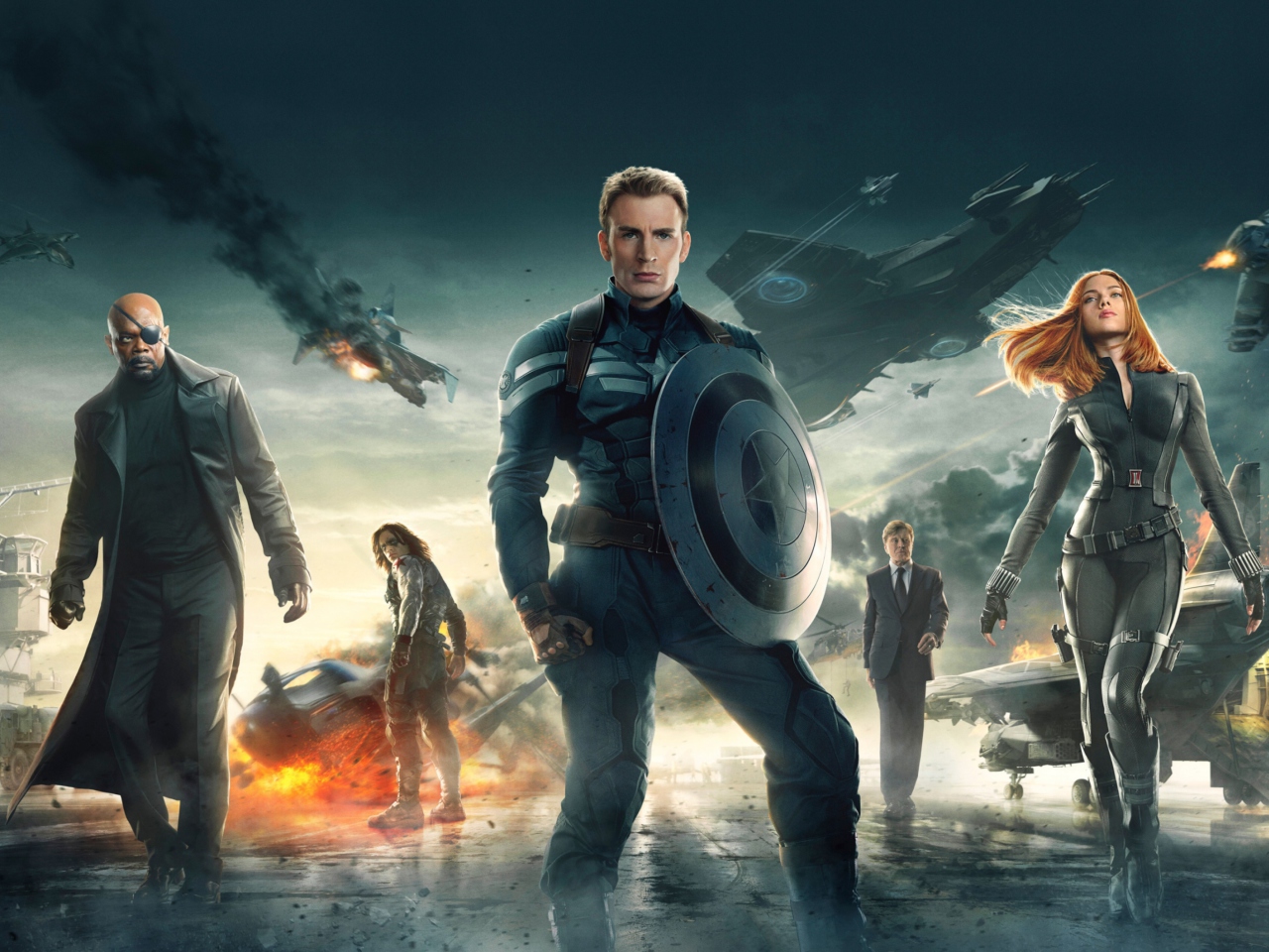 Screenshot №1 pro téma Captain America The Winter Soldier 2014 1280x960