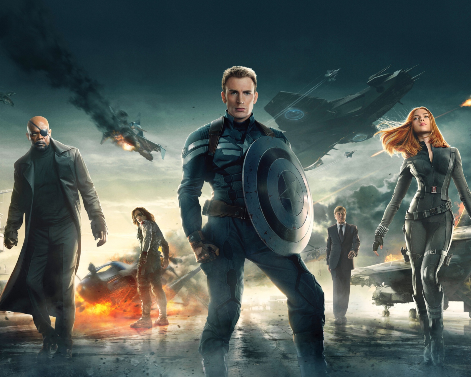 Screenshot №1 pro téma Captain America The Winter Soldier 2014 1600x1280