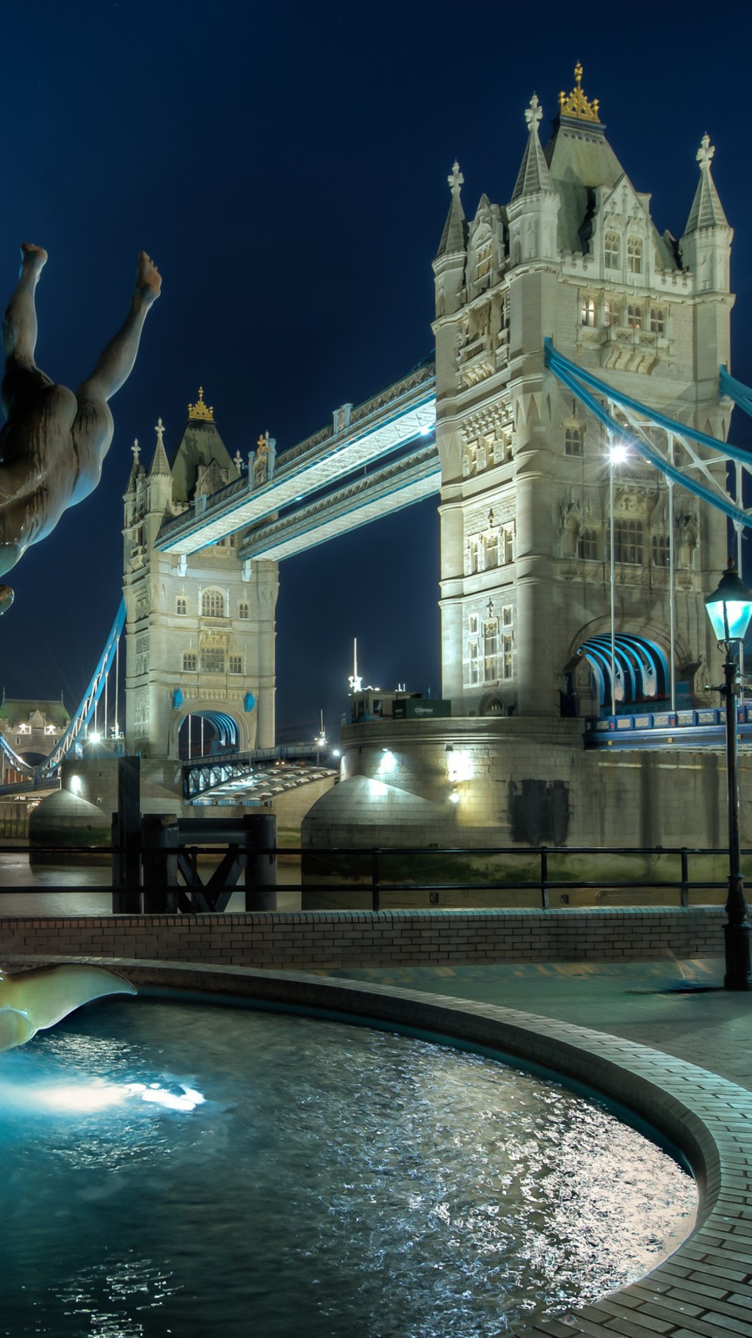 Das Tower Bridge in London Wallpaper 1080x1920