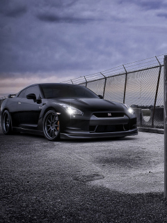 Обои Nissan Gtr R35 240x320