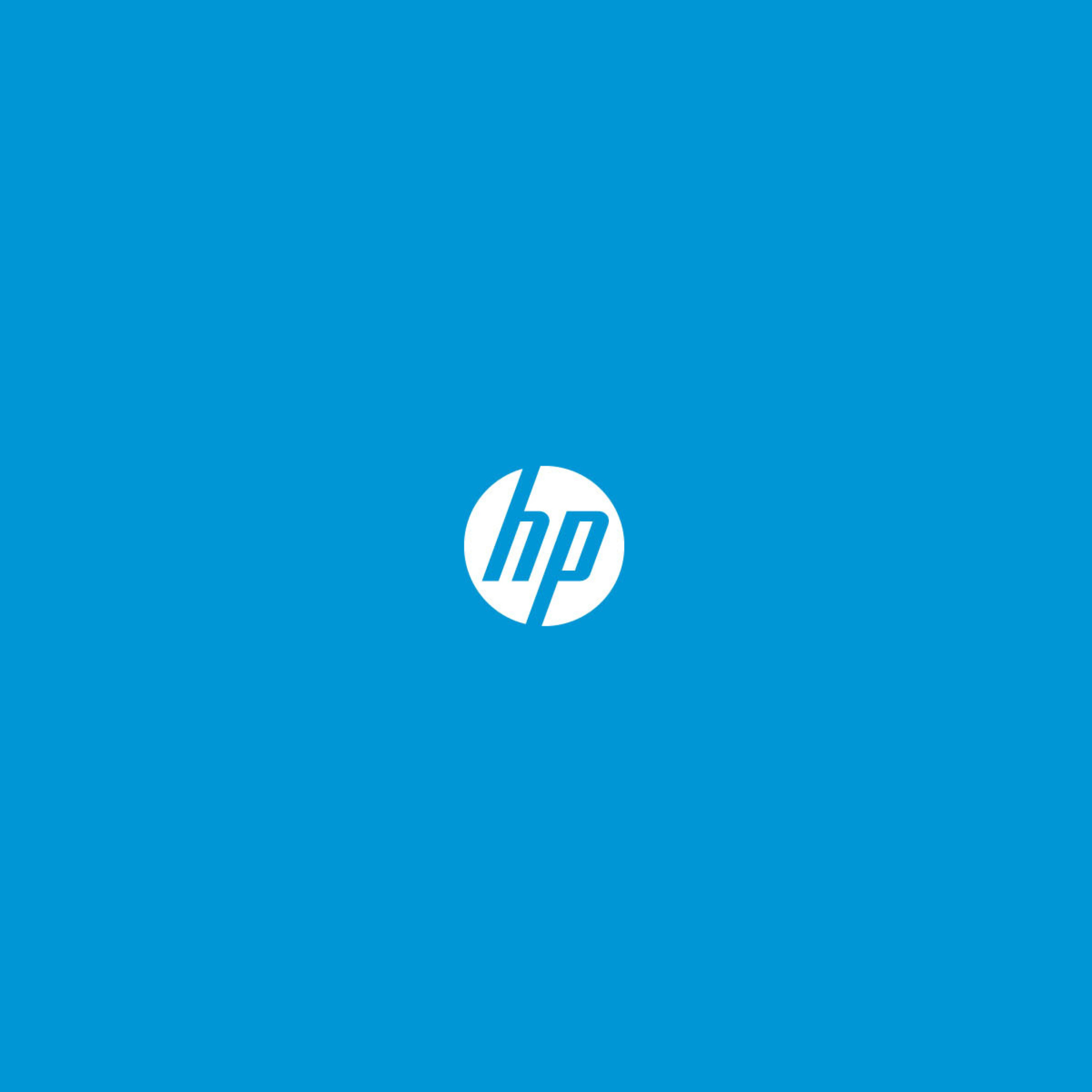 Обои Hewlett-Packard Logo 2048x2048