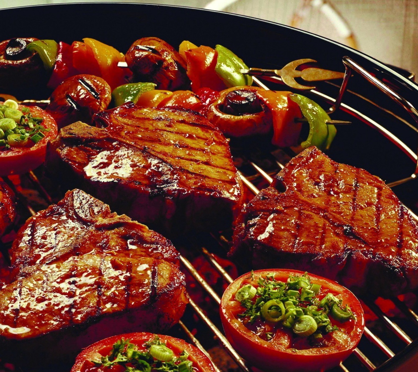 Screenshot №1 pro téma Barbecue and Grilling Meats 1440x1280