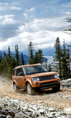 Screenshot №1 pro téma Land Rover Discovery 240x400