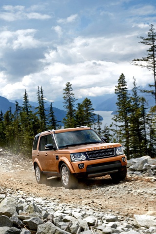 Land Rover Discovery wallpaper 320x480