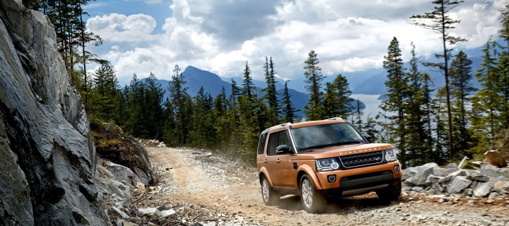 Screenshot №1 pro téma Land Rover Discovery 720x320