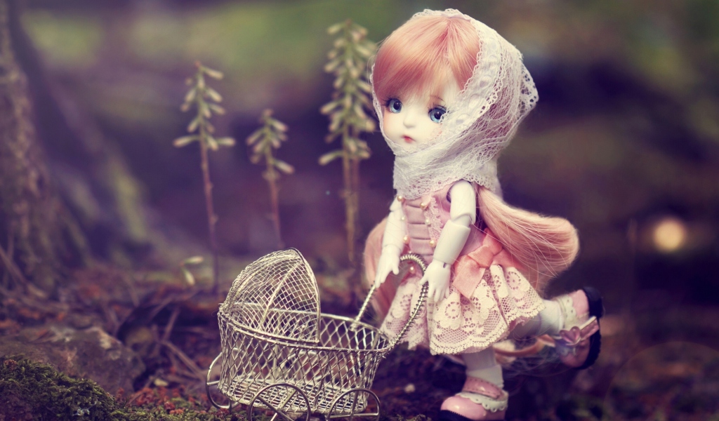 Screenshot №1 pro téma Doll With Baby Carriage 1024x600