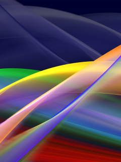 Screenshot №1 pro téma Abstract Stripes 240x320