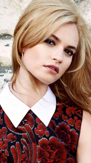 Screenshot №1 pro téma Lily James HD 360x640