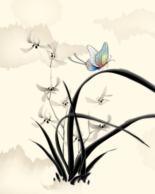 Butterfly Picture - Obrázkek zdarma pro 640x1136