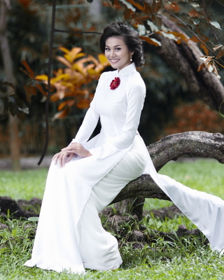 Fashion model from Vietnam - Obrázkek zdarma pro iPhone 3G