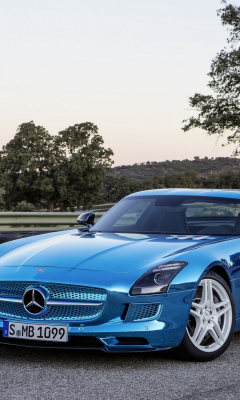 Screenshot №1 pro téma Mercedes Benz Sls 240x400