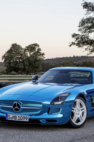 Screenshot №1 pro téma Mercedes Benz Sls 320x480