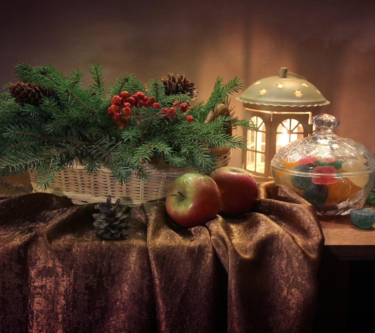 Fondo de pantalla Winter Still Life 1440x1280