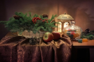 Winter Still Life Background for Android, iPhone and iPad