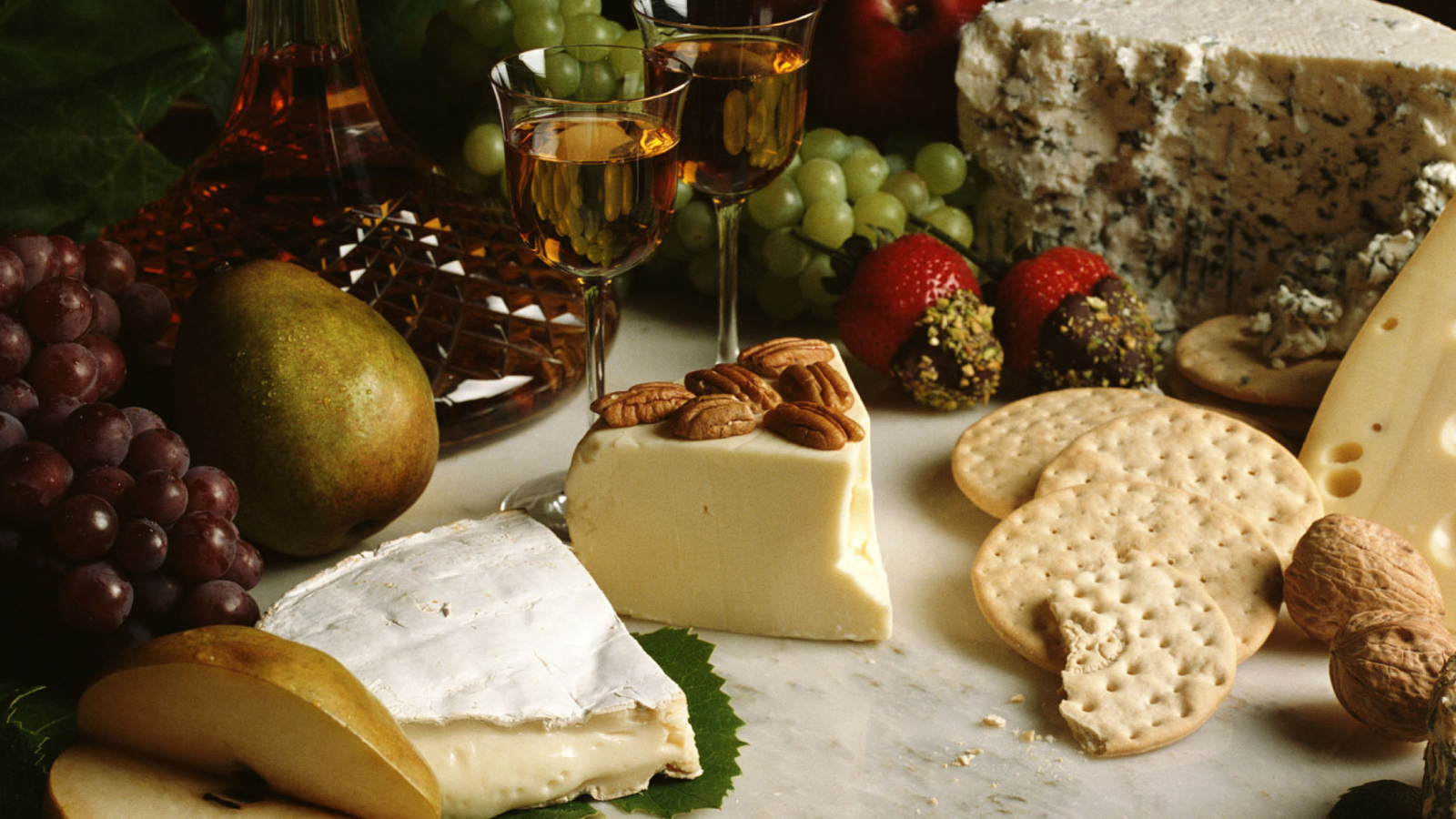 Sfondi Wine And Cheeses 1600x900