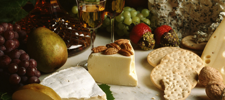 Wine And Cheeses wallpaper 720x320
