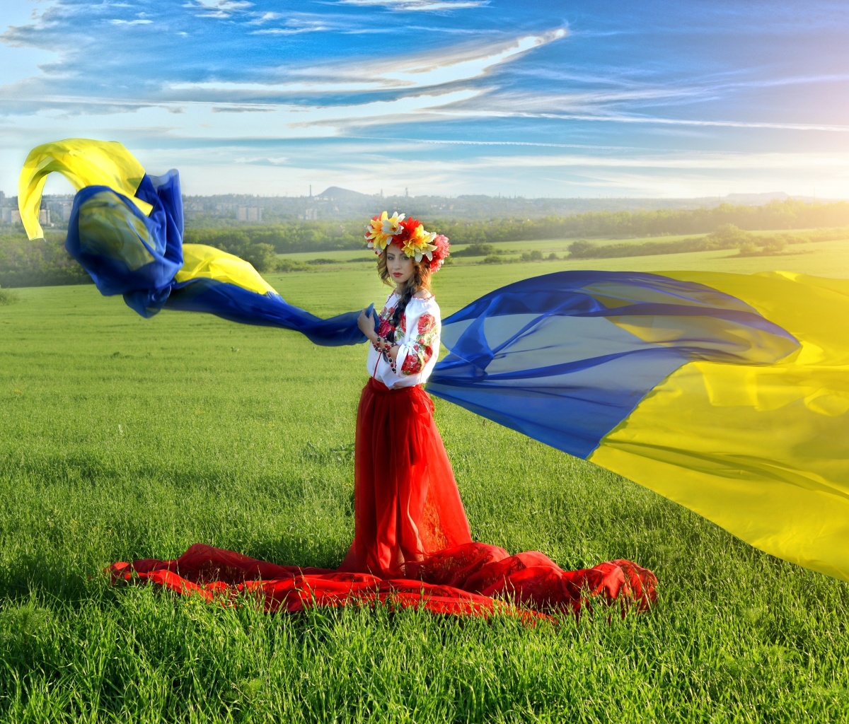 Fondo de pantalla Ukrainian style 1200x1024