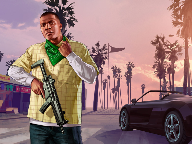 Gta 5 wallpaper 640x480