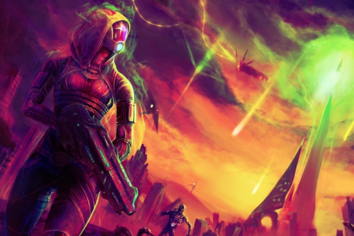 Das Mass Effect Wallpaper
