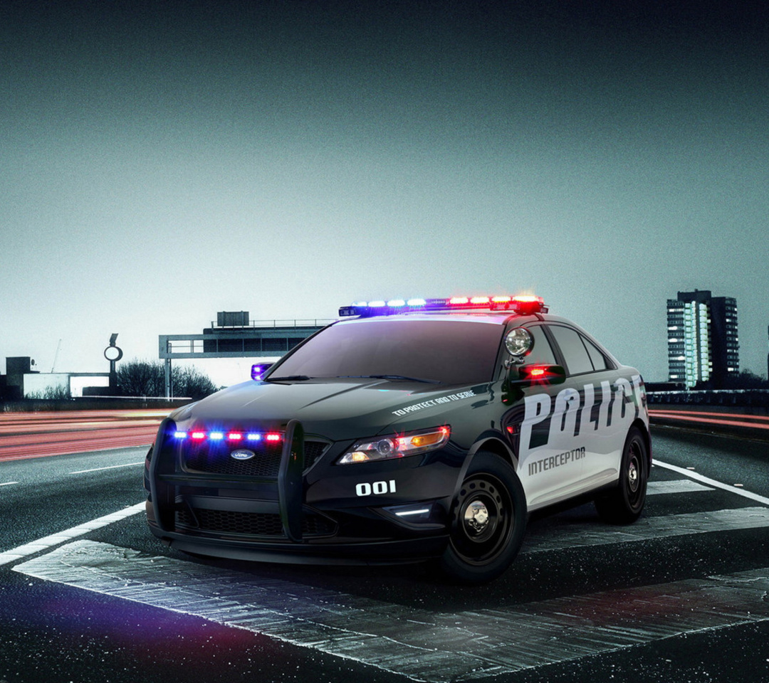 Обои Ford Police Interceptor 2016 1080x960