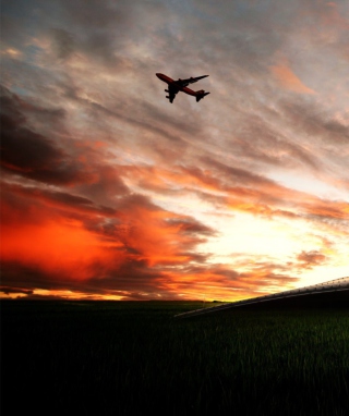 New Zealand Flight - Obrázkek zdarma pro iPhone 4