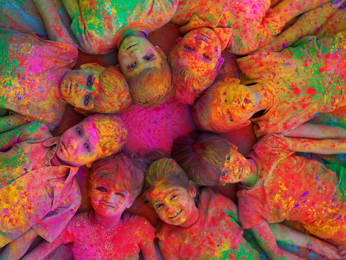 Indian Holi Festival wallpaper 1152x864