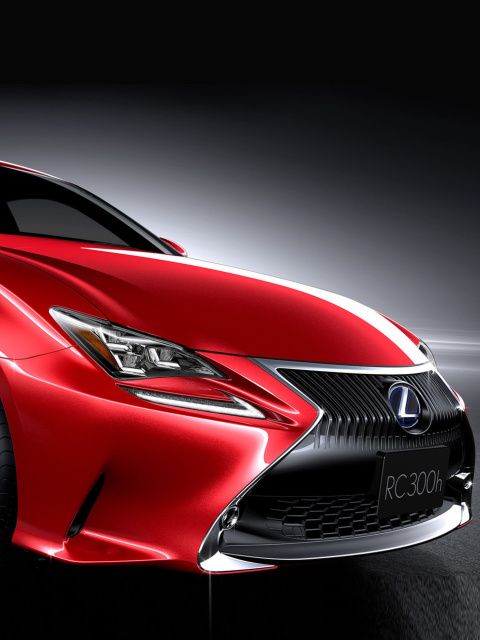 Fondo de pantalla Lexus RC 300h 480x640