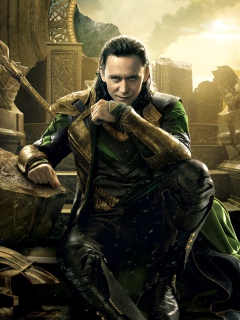Loki In Thor 2 wallpaper 240x320