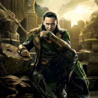 Kostenloses Loki In Thor 2 Wallpaper für iPad Air