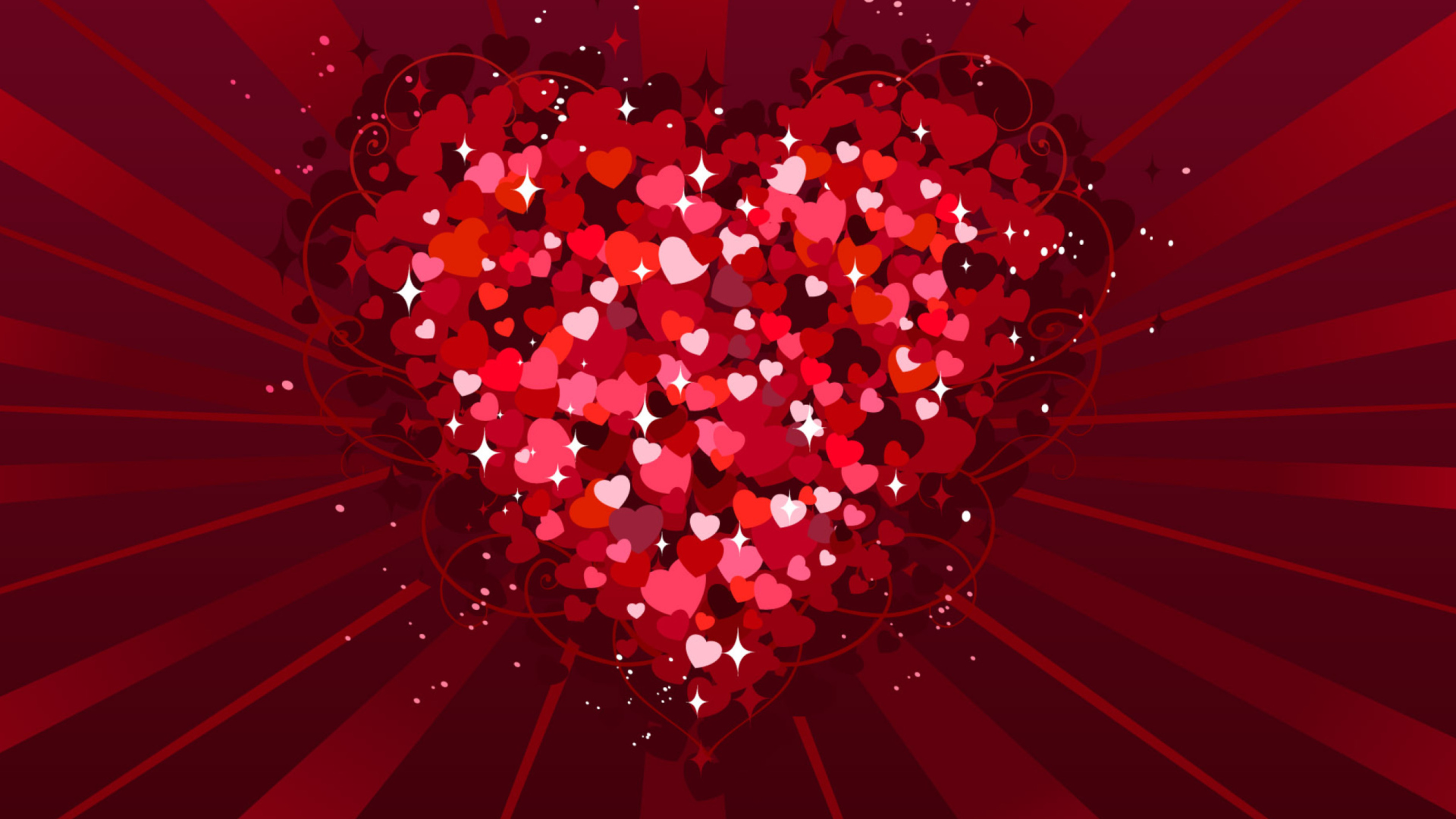 Screenshot №1 pro téma Valentine Heart 1920x1080