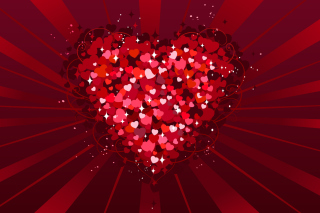 Valentine Heart - Obrázkek zdarma pro 1280x720
