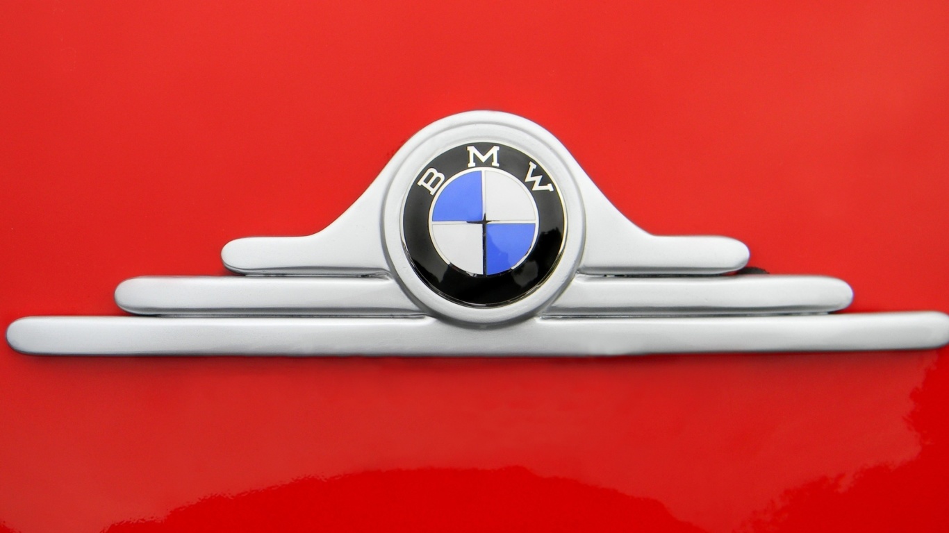Fondo de pantalla BMW Logo 1366x768