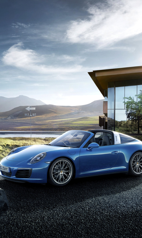Screenshot №1 pro téma Porsche 911 Targa 4 GTS 480x800
