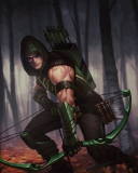 Screenshot №1 pro téma Green Arrow 128x160