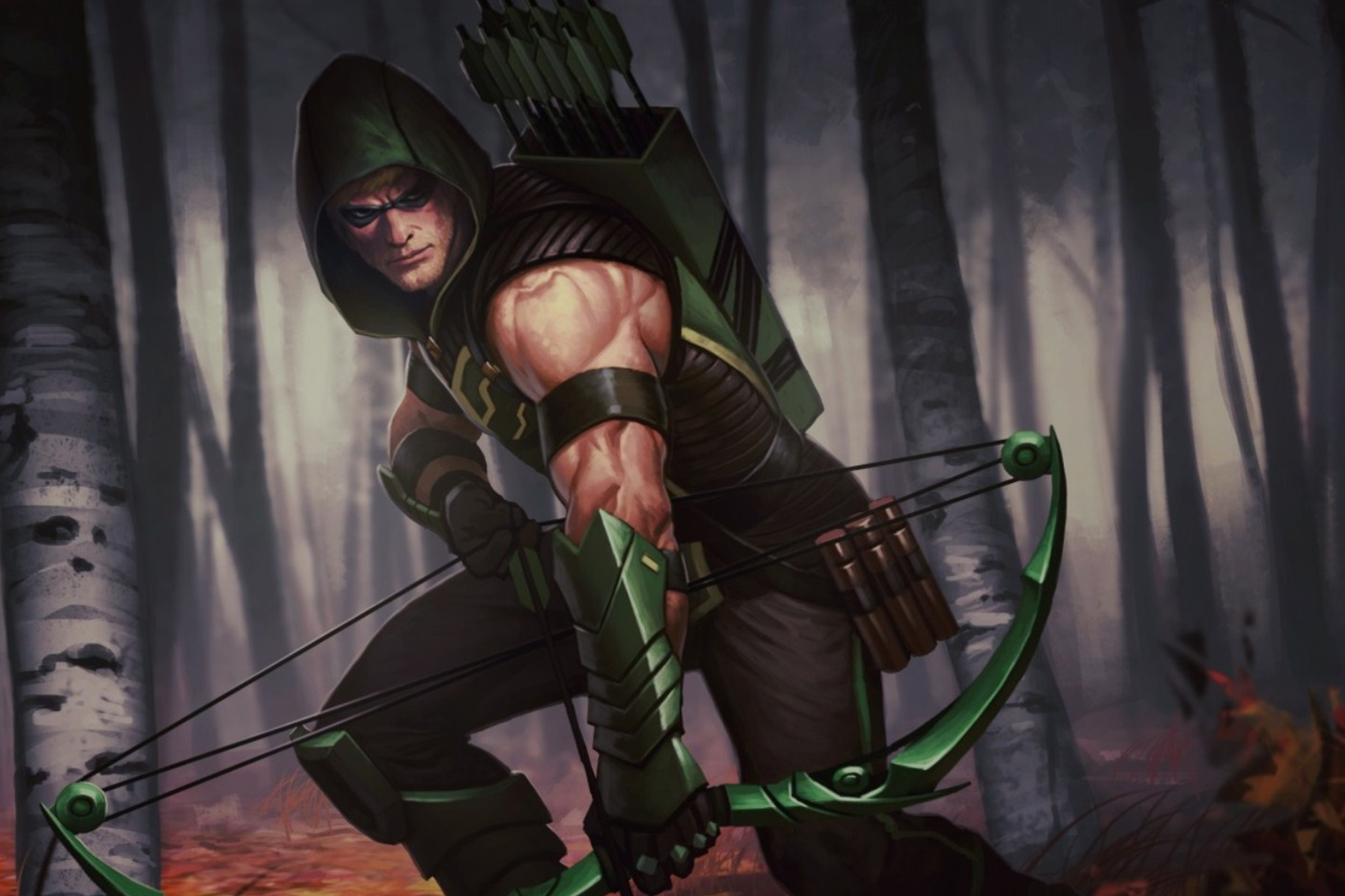 Screenshot №1 pro téma Green Arrow 2880x1920