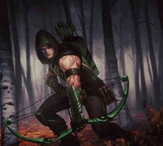 Green Arrow - Obrázkek zdarma pro 208x208