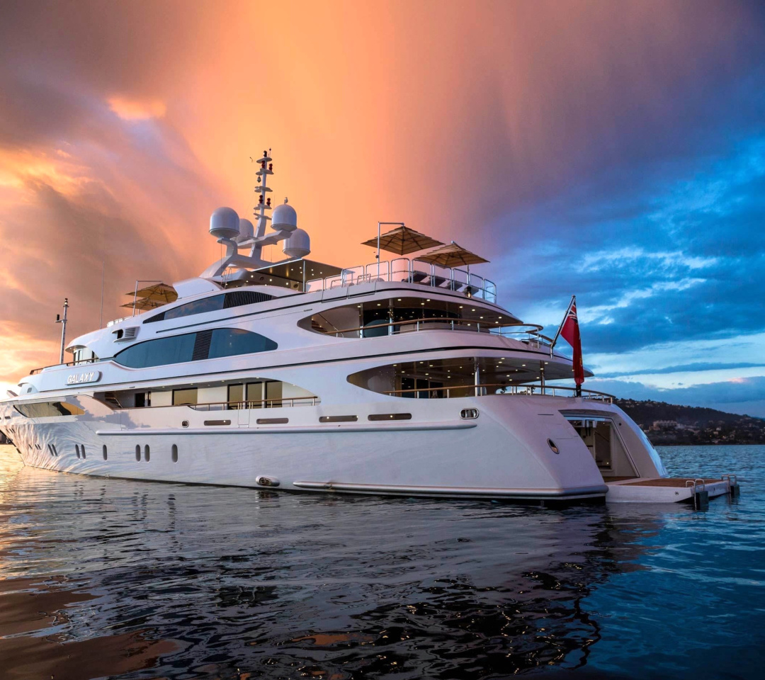 Superyacht In Miami wallpaper 1080x960