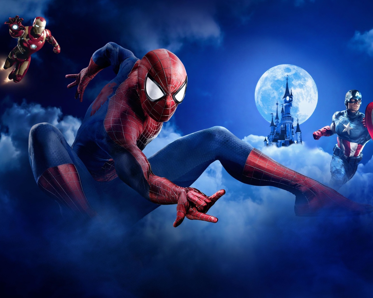 Fondo de pantalla Marvel Super Heroes 1280x1024