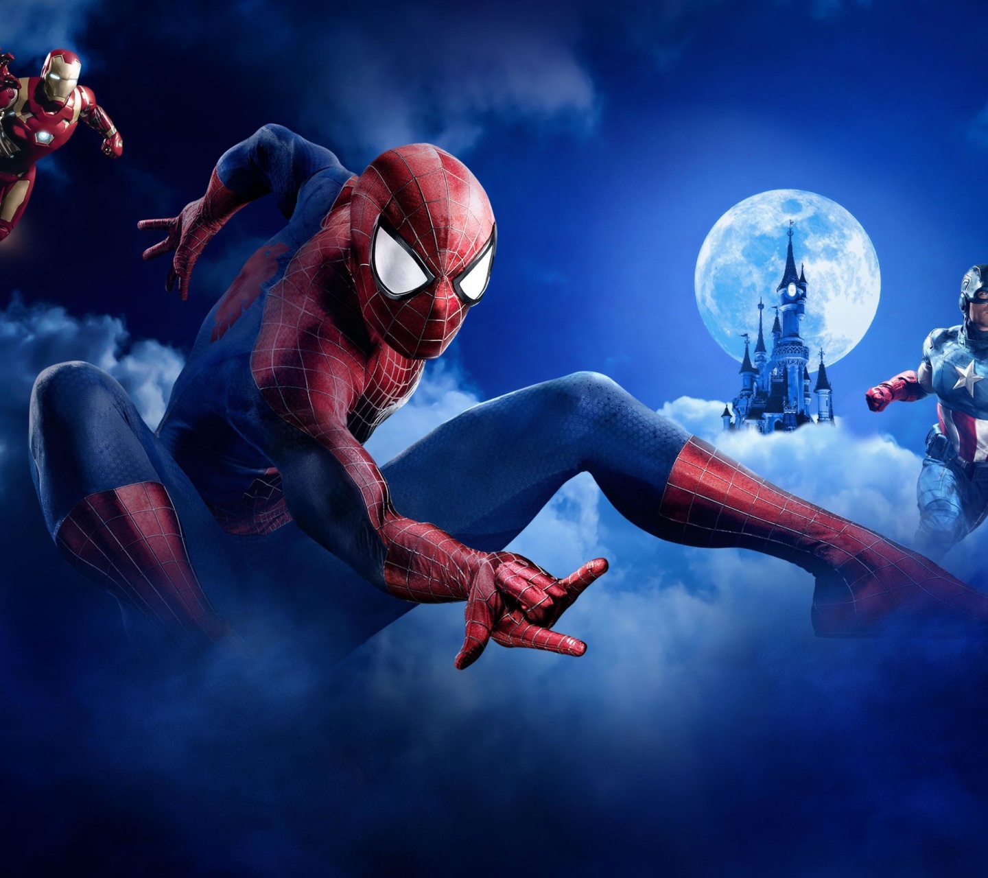 Das Marvel Super Heroes Wallpaper 1440x1280