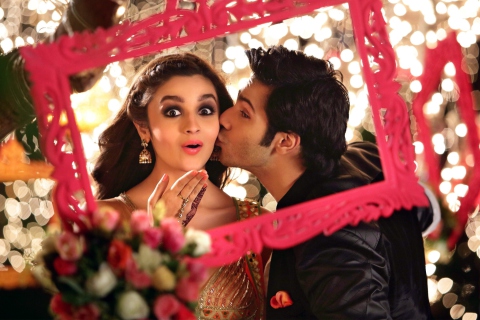 Screenshot №1 pro téma Alia Bhatt Varun Dhawan Humpty Sharma Ki Dulhania 480x320