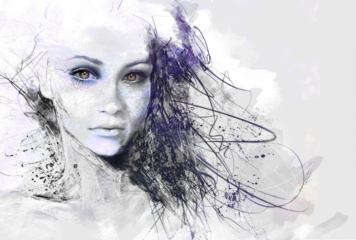 Screenshot №1 pro téma Urban Girl Drawing