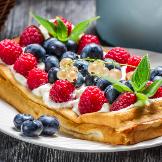 Belgian Waffles sfondi gratuiti per iPad mini 2