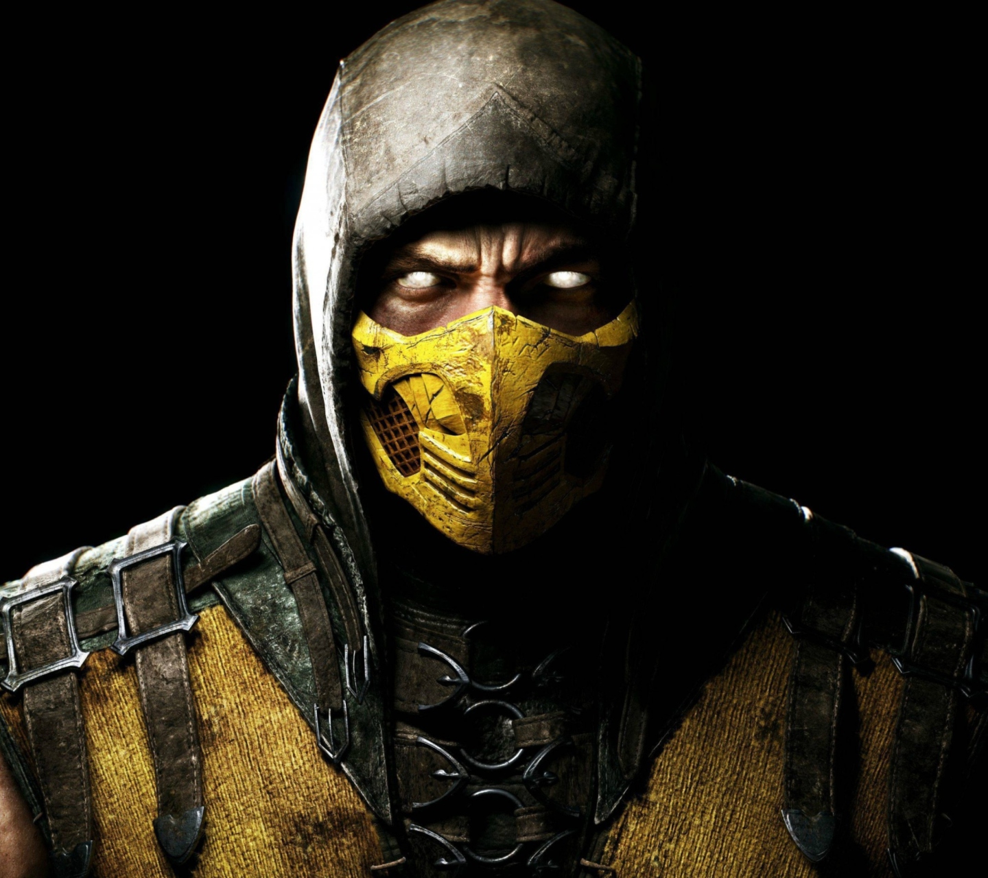 Fondo de pantalla Scorpion In Mortal Kombat X 1440x1280