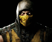 Screenshot №1 pro téma Scorpion In Mortal Kombat X 176x144