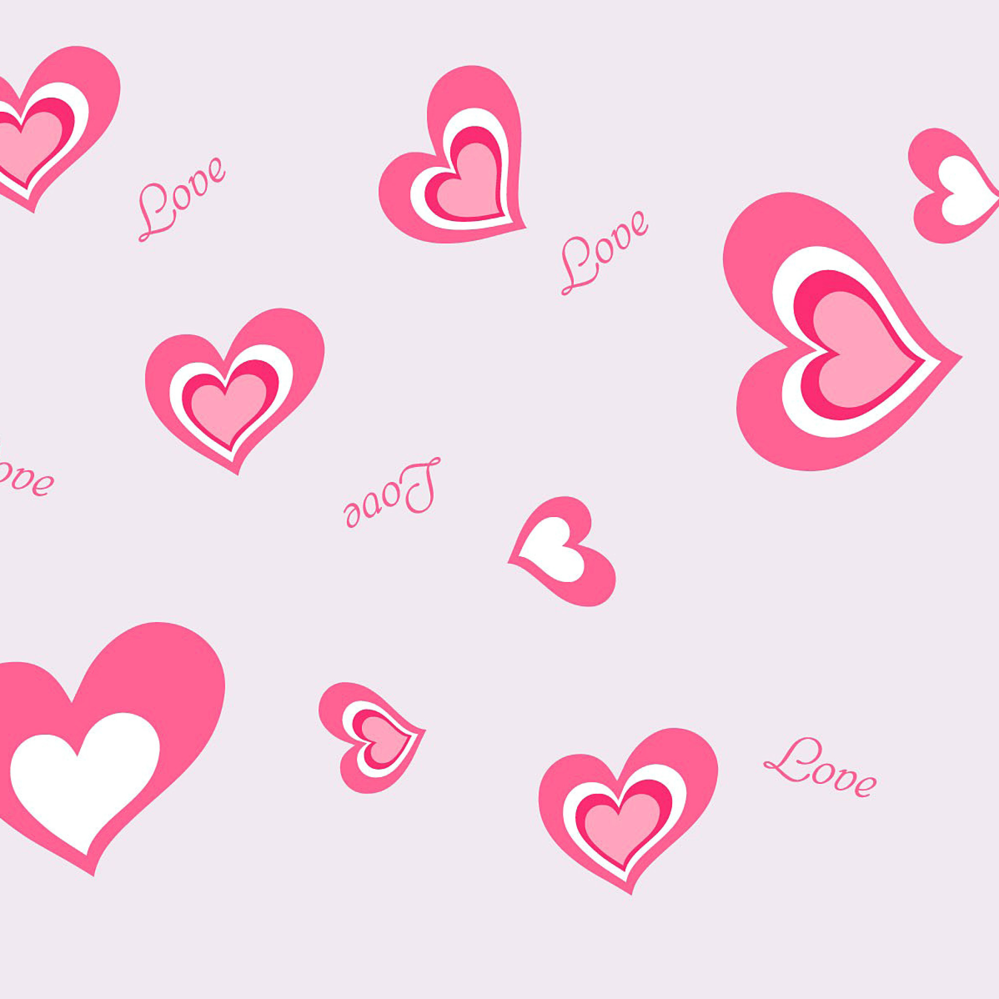 Das Sweet Hearts Wallpaper 2048x2048